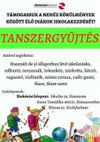 Tanszergyűjtés 2022