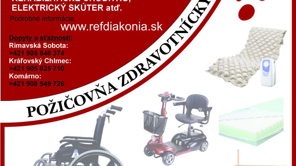 egészszégügyi kellékek kölcsönzése